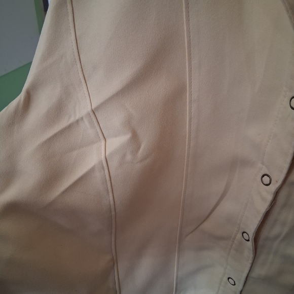 +3🔵Cato Cream Long Sleeve Cozy Shirt - Picture 6 of 8